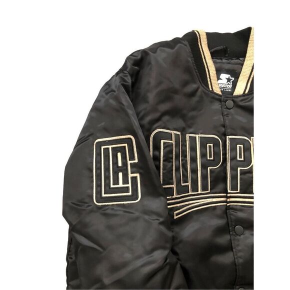 Starters Los Angeles Clippers Varsity Jacket Men’s Size Large - Picture 2 of 3